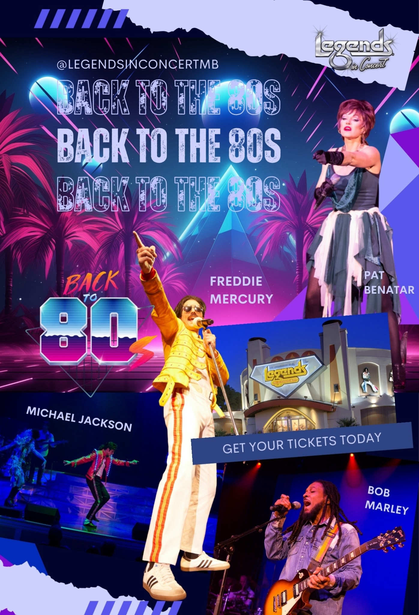 Legends In Concert Myrtle Beach - Back to the '80s